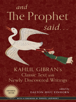 cover image of And the Prophet Said